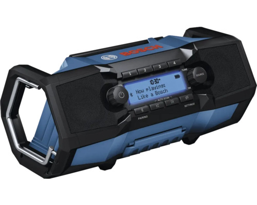 Radio de chantier Bosch avec affichage numérique