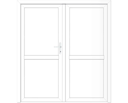 Doppeltür mit Griff