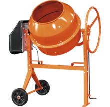 Betonmischer mit drehbarer Trommel und Rädern