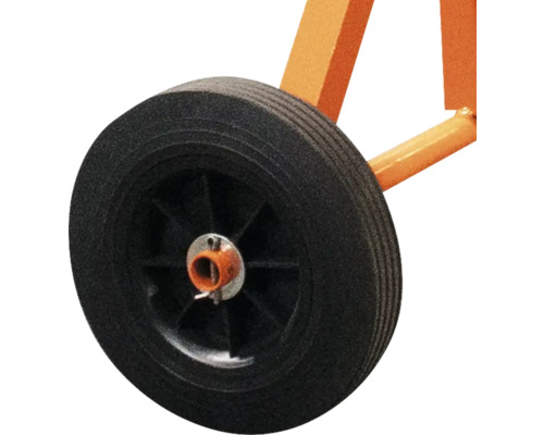 Rad eines Baugeräts