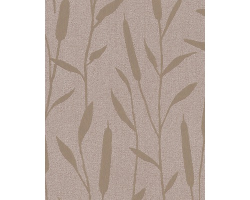 Papier peint intissé 82201 Giulia Novamur roseau rouge Papier peint avec motif de quenouilles