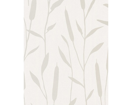 Vliestapete 82204 Giulia Novamur Schilf beige creme Tapete mit Rohrkolbenmuster