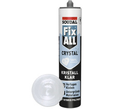 Cartouche de colle Soudal Fix All Crystal