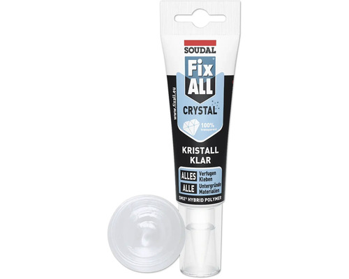 Tube de colle Soudal Fix All Crystal