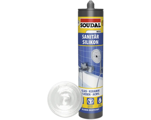 Cartouche de silicone sanitaire Soudal