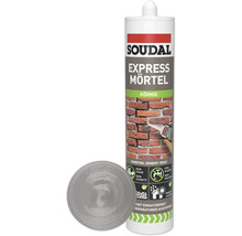 Cartouche de mortier express Soudal, gris ciment
