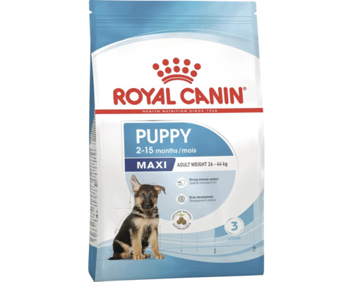 Aliments pour chiots Royal Canin pour chiens de grandes races pesant de 26 à 44 kilogrammes à l'âge adulte