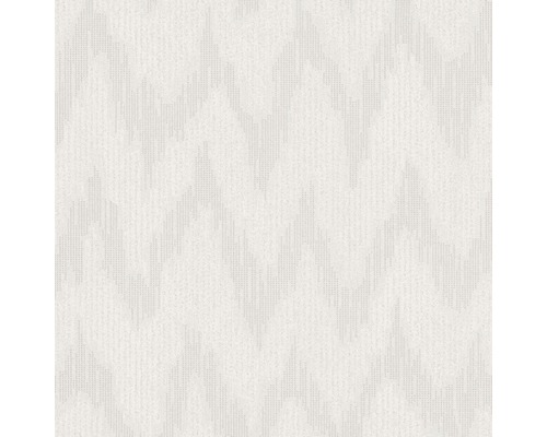 Papier peint intissé 84894 Memento Graphique gris Papier peint à motif zigzag