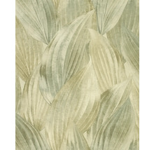 Papier peint avec motif de feuilles