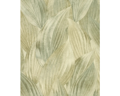 Papier peint avec motif de feuilles