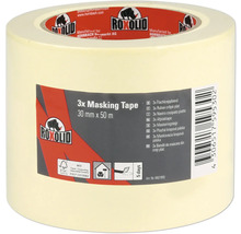 Roxolid Ruban de masquage 3 pièces 30 mm x 50 m
