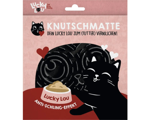 Lucky Lou Tapis à lécher pour l'alimentation des chats