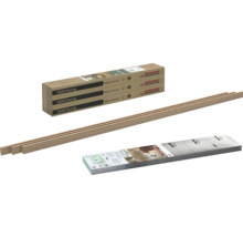 Revêtement de sol stratifié Egger, plinthes et isolation phonique