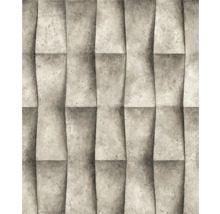 Papier peint avec structure en béton et aspect tridimensionnel