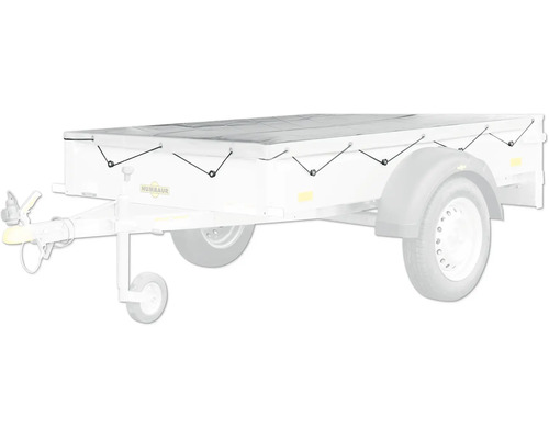 Remorque Humbaur avec bâche