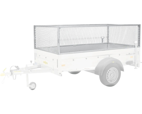 Rehausse grillagée pour remorque