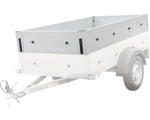 Anhänger mit Aufsatzbordwand