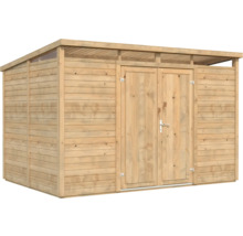 Gartenschuppen aus Holz mit Doppeltür