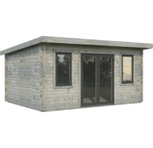 Abri de jardin en bois avec fenêtre et double porte