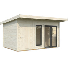 Abri de jardin en bois avec porte et fenêtre