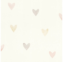 Papier peint avec motif de coeurs