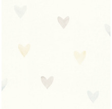 Papier peint à motif de coeurs