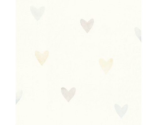 Papier peint à motif de coeurs