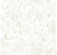 Papier peint à motif floral