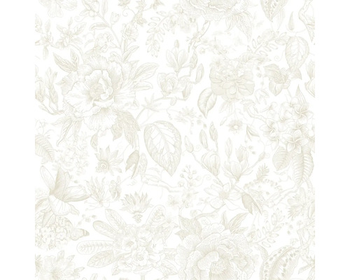 Papier peint à motif floral