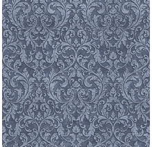 Papier peint à motifs de feuilles ornementales