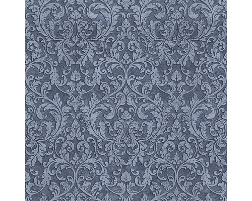 Papier peint à motifs de feuilles ornementales