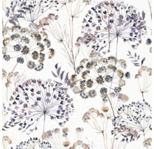 Papier peint à motif floral