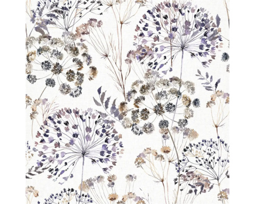 Papier peint à motif floral
