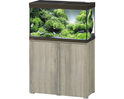 Aquarium mit Unterschrank und Bepflanzung