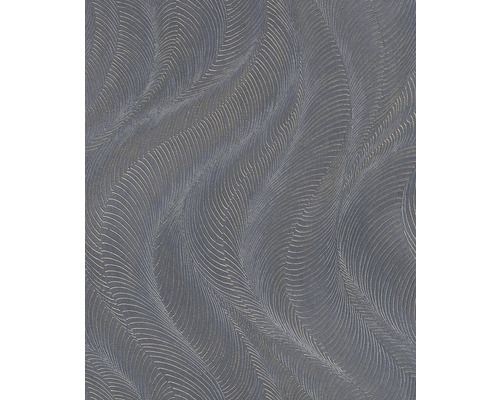 Papier peint avec motif de lignes ondulées