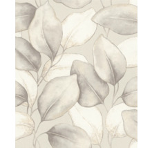 Papier peint avec motif de feuilles
