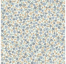 Papier peint à motif floral avec motif de petites fleurs