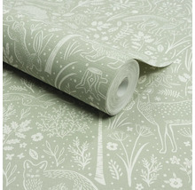 Tapetenrolle mit Waldtiermotiv