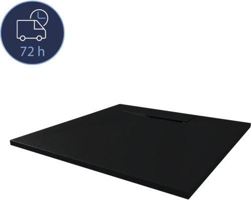 Receveur de douche noir