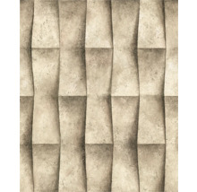 Papier peint avec motif tridimensionnel pour la décoration murale