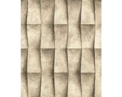 Papier peint avec motif tridimensionnel pour la décoration murale