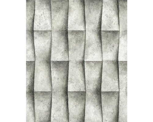 Papier peint aspect béton avec effet 3D