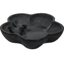 Blumenförmige Vogeltränke mit Vogelpaar-Dekoration