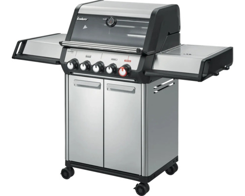 Barbecue à gaz Enders avec tablettes latérales et armoire basse