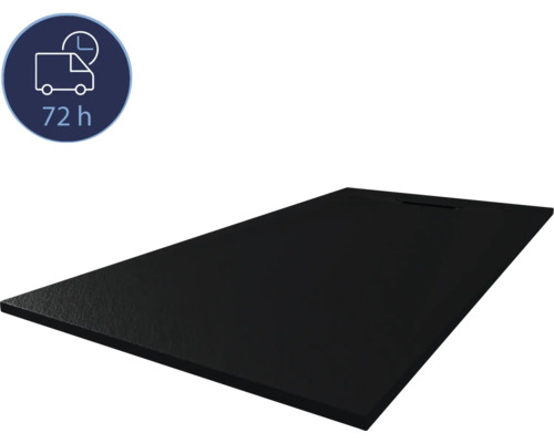 Receveur de douche BREUER Lite-Line Express Q72 80 x 100 x 2.6 cm blanc structuré mat 1417011000021 Receveur de douche noir avec un délai de livraison de 72 heures.