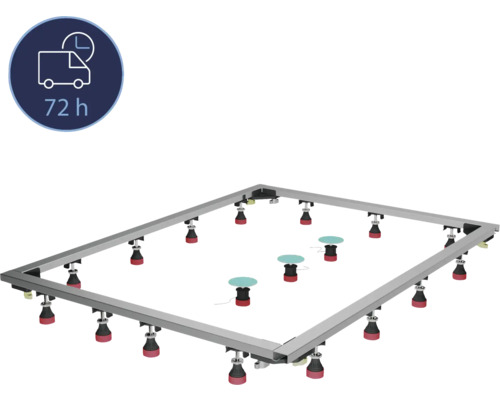 Cadre de montage BREUER Q72 Lite-Line 70-120 x 70-180 cm 1419000000099 Receveur de douche avec un délai de livraison de 72 heures