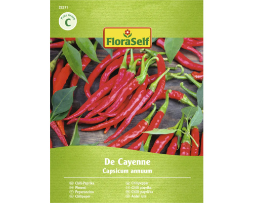 FloraSelf Piment De Cayenne Sachet de graines