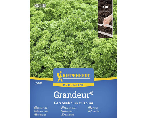 Petersiliensamen der Marke Kiepenkerl, Sorte Grandeur, 5 Meter Saatreihe