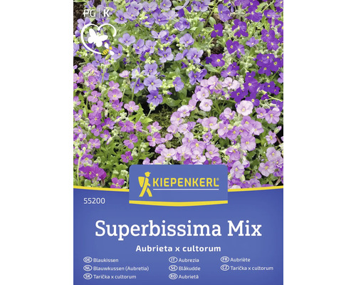 Aubriète Superbissima Mix sachet de graines