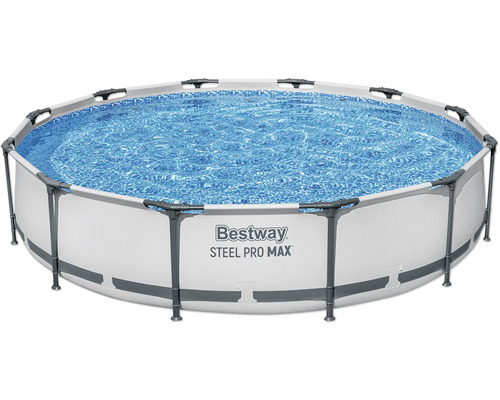 Piscine Bestway Steel Pro Max avec eau